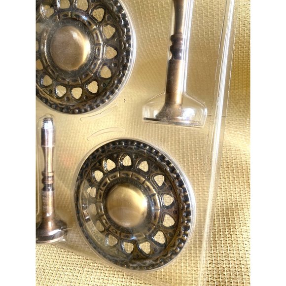 Scroll Hold Backs NIB Antique Gold Decorative JC Penny Home Collection - Picture 2 of 4